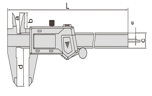 GFB 200 mm Büyük Ekran Dijital Kumpas