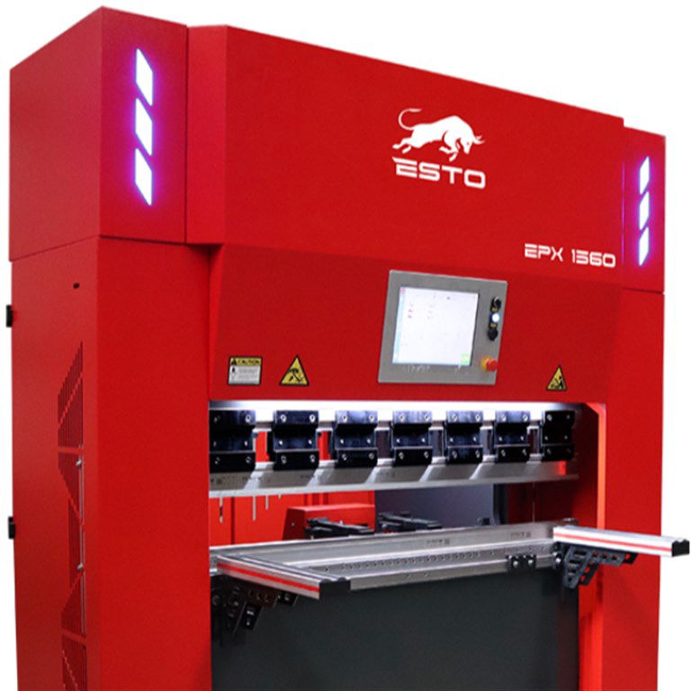 ESTO EPX 1560 CNC PRESS BRAKE 4 AXIS SERVO BACK GAUGE ESTO EPX 1560 CNC PRESS BRAKE 4 AXIS SERVO BACK GAUGE-2