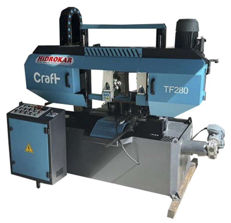 CRAFT TF280 TAM OTOMATİK ŞERİT TESTERE LİNEER KIZAKLI KONVEYÖR CRAFT TF280 TAM OTOMATİK ŞERİT TESTERE LİNEER KIZAKLI KONVEYÖR-2
