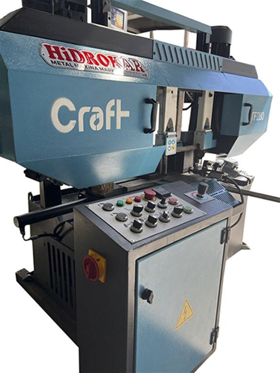 CRAFT TF280 TAM OTOMATİK ŞERİT TESTERE LİNEER KIZAKLI KONVEYÖR CRAFT TF280 TAM OTOMATİK ŞERİT TESTERE LİNEER KIZAKLI KONVEYÖR-4