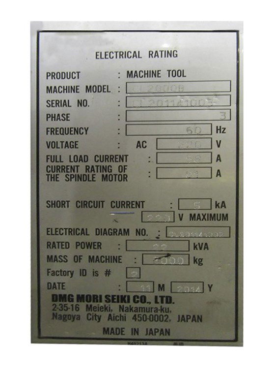 DMG MORI CL2000_1 CNC TORNA DMG MORI CL2000_1 CNC TORNA-4