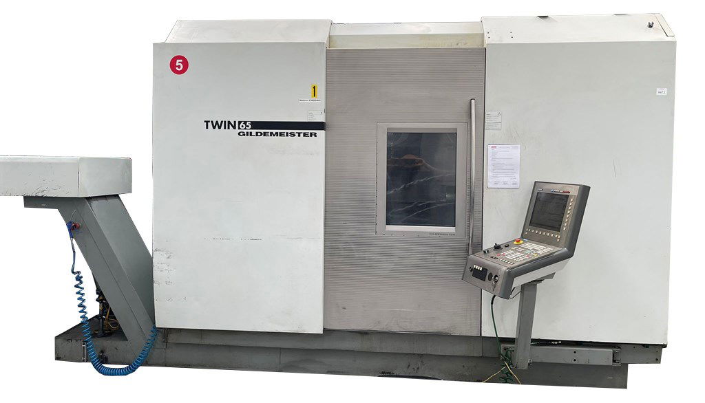 GILDEMEISTER TWIN 65 C-Y EKSEN ÇİFT TARET ÇİFT SPINDLE CNC TORNA