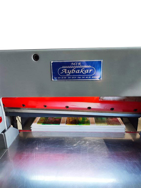 Aybakar 72 cm Krom Tablalı Hidrolik Giyotin Makas-1