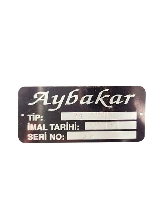 Aybakar 72 cm Krom Tablalı Hidrolik Giyotin Makas-4