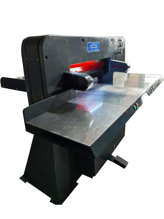 Aybakar 72 cm Krom Tablalı Hidrolik Giyotin Makas-5