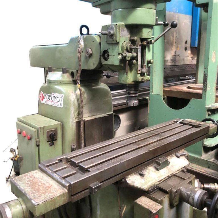 EVREN MARKA 3 NUMARA FREZE TEZGAHI-1