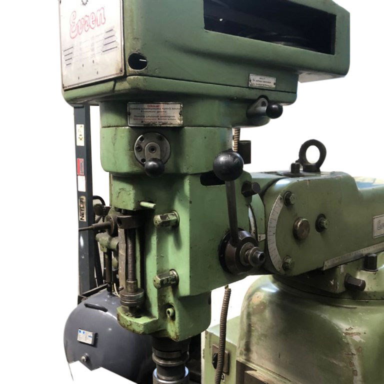 EVREN MARKA 3 NUMARA FREZE TEZGAHI EVREN MARKA 3 NUMARA FREZE TEZGAHI-3