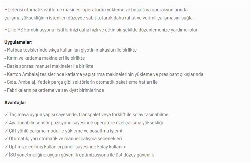 KAĞIT İSTİFLEME LİFTLERİ - CUBIC HD SERİSİ KAĞIT İSTİFLEME LİFTLERİ - CUBIC HD SERİSİ-3