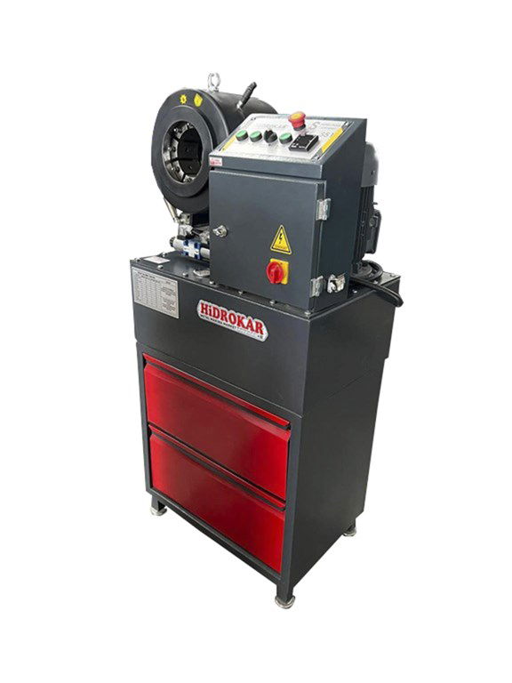 HİDROLİK HORTUM SIKMA PRESİ 2'' 11 ADET KALIP SIFIR ÜRÜN-1