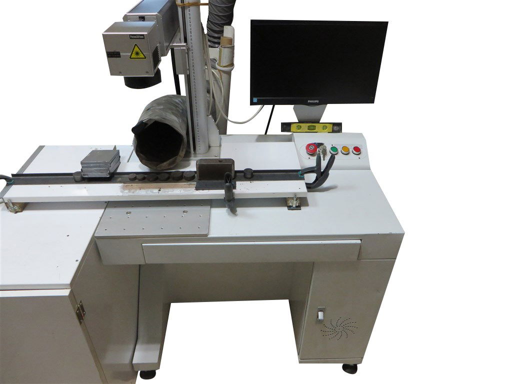 WİSELY 20W FİBER LAZER MARKALAMA MAKİNASI 25X22 CM İŞLEM ALANI-2