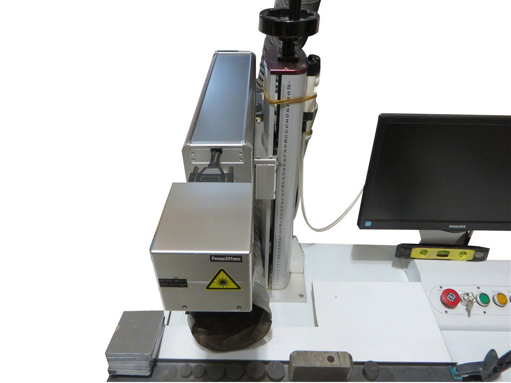 WİSELY 20W FİBER LAZER MARKALAMA MAKİNASI 25X22 CM İŞLEM ALANI-5