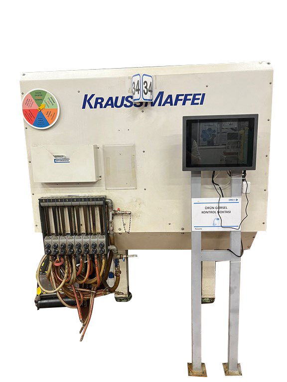 KRAUSS MAFFEI KM 200-1000 C2  2003 - 61003720  PLASTİK ENJEKSİYON MAKİNESİ-1