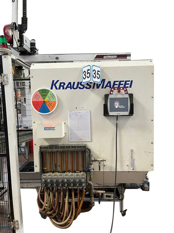 KRAUSS MAFFEI KM 150 - 700 C2 2003 PLASTİK ENJEKSİYON MAKİNESİ 61003729 KRAUSS MAFFEI KM 150 - 700 C2 2003 PLASTİK ENJEKSİYON MAKİNESİ 61003729-2