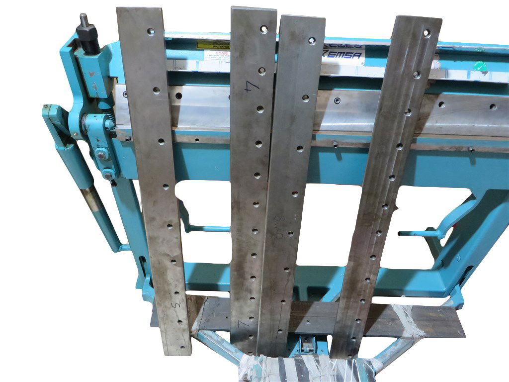 CK EMSA 1260X2mm CAKA KENET SAÇ BÜKÜM MAKİNASI-4