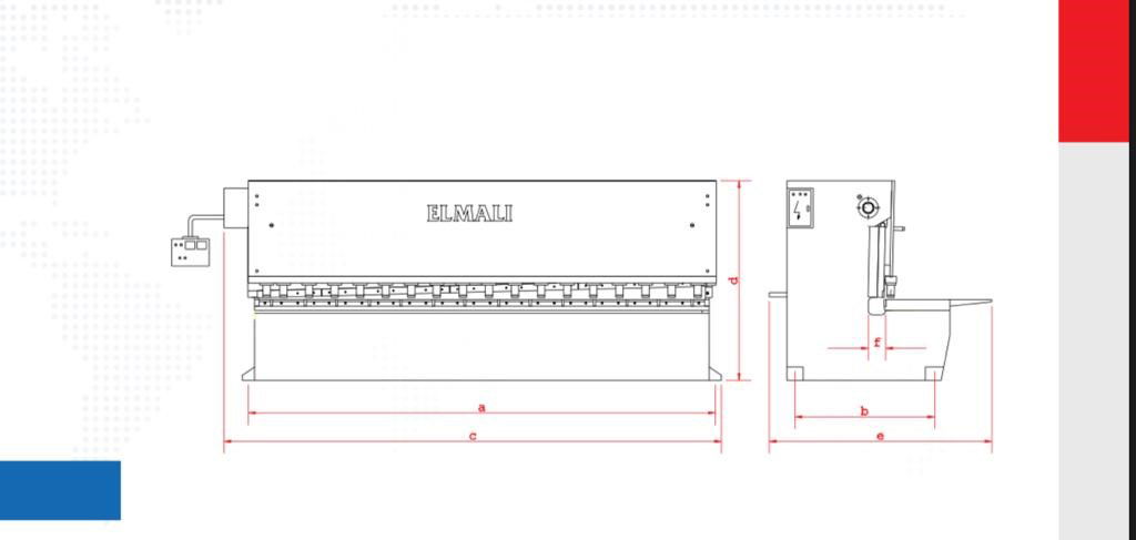 ELMALI 4 Ton Hidrolik Giyotin Makas-1