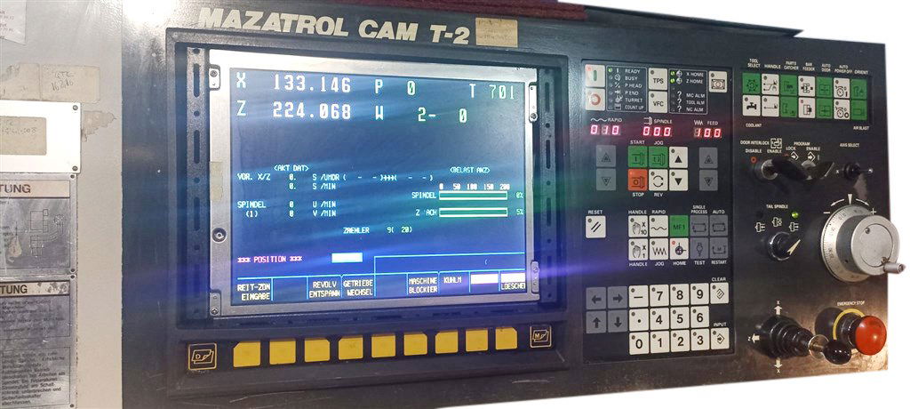 Mazak QT8 CNC Torna ve Çubuk Sürücüsü-1