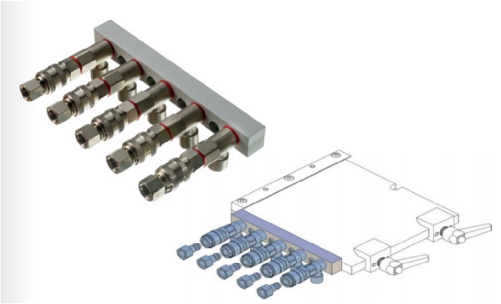 PNÖMATİK BAĞLANTI / PNEUMATİC CONNECTİON FOR QUİCK CHANGER 1.5