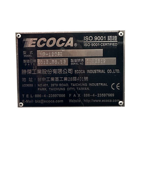 ECOCA VB-1200i 
CNC DİK İŞLEME MERKEZİ-2