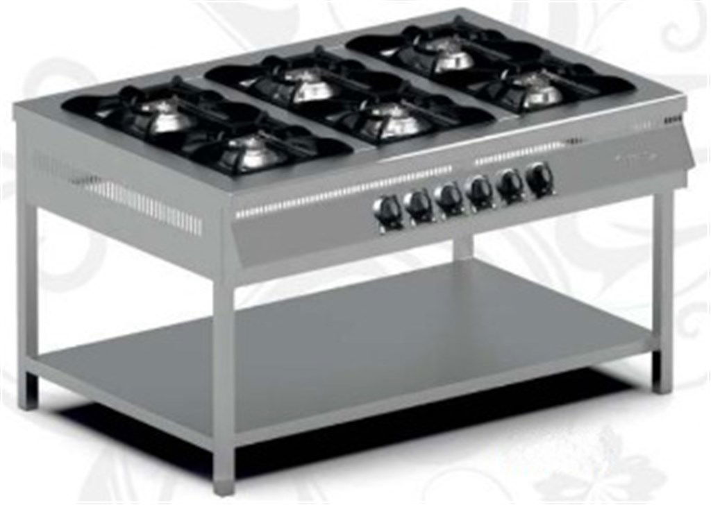 Gazlı Taban Raflı Ocak 12040 KCAL Kapasite 2