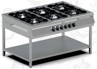 Gazlı Taban Raflı Ocak 12040 KCAL Kapasite 2