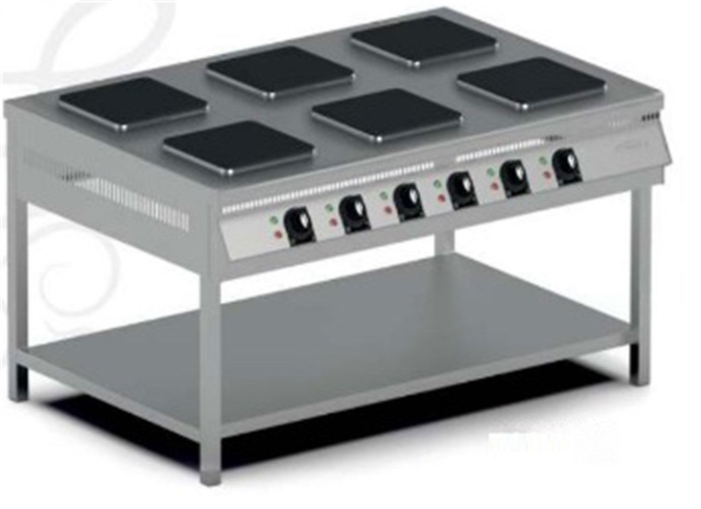 Elektrikli Taban Raflı Ocak 12 KW Kapasite 3