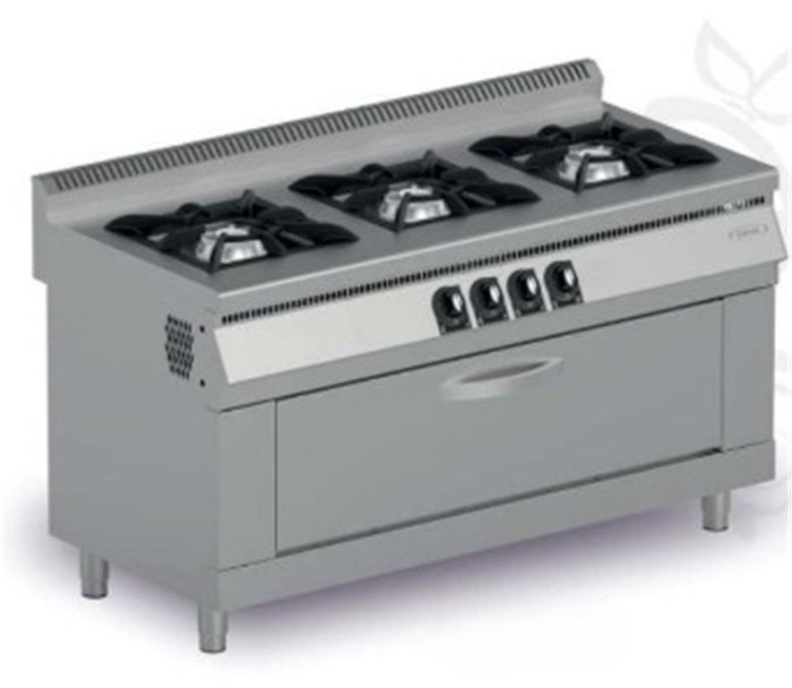 Gazlı Kuzine 21672 KCAL Kapasite 2+1