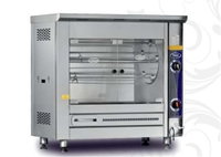 Elektrikli Set Üstü Tamburlu Piliç Çevirme Makinesi 5 / 25 Şiş/Piliç