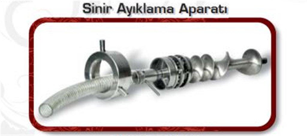 Paslanmaz Kıyma Makinesi 800kg/h + Sinir Ayıklama Aparatı-1