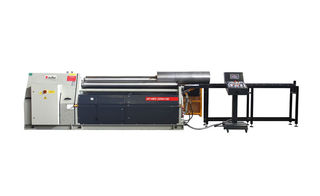 4 Toplu 7 Eksen NC Kontrollü Hidrolik Silindir Büküm Tezgahı - 4R HMS 2050x130 -1