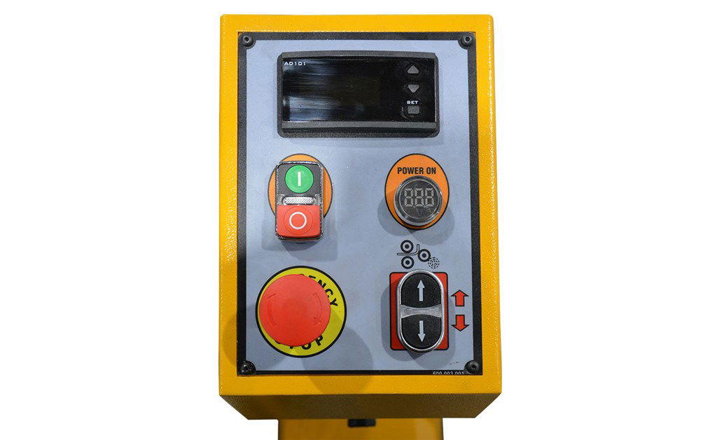 Asimetrik Motorlu 3 Toplu (İndüskiyonlu Sert Milli) Dijital Göstergeli Çelik Kaynak Gövdeli Silindir Büküm Tezgahı - MRM-S 1050x190-4