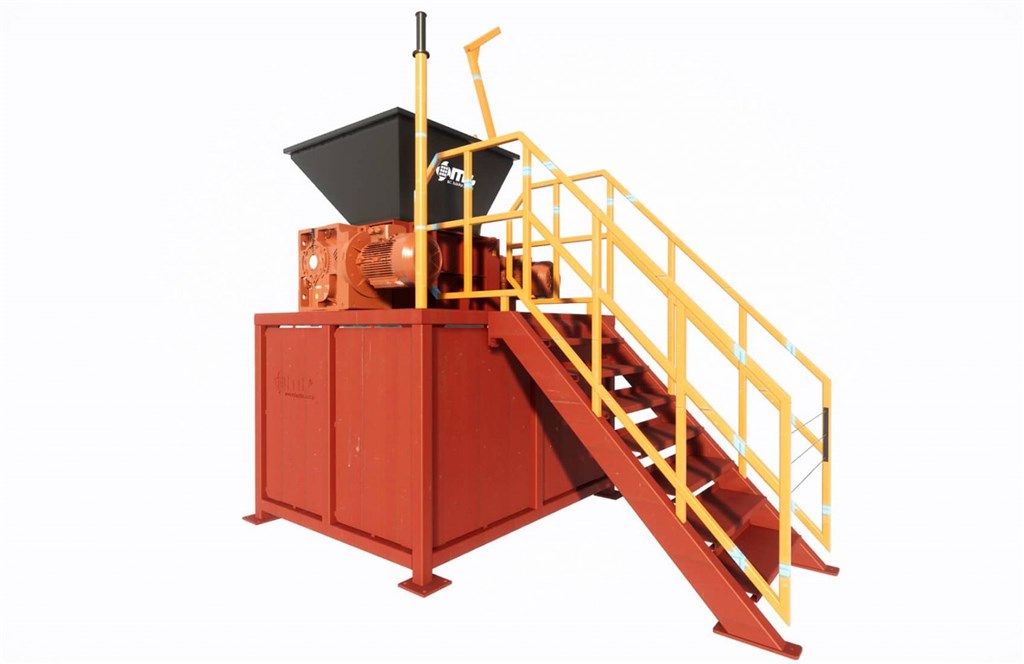 CS100 ÇİFT ŞAFTLI KATI ATIK PARÇALAYICI (Rotor Çapı 1000mm) CS100 ÇİFT ŞAFTLI KATI ATIK PARÇALAYICI (Rotor Çapı 1000mm)-2