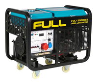 Dizel Portatif Jeneratör -  Açık Şase, Marşlı - 13,75kVA - 230V/400V