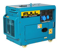 Dizel Portatif Jeneratör -  Kabinli, Marşlı - 8,5kVA - 230V