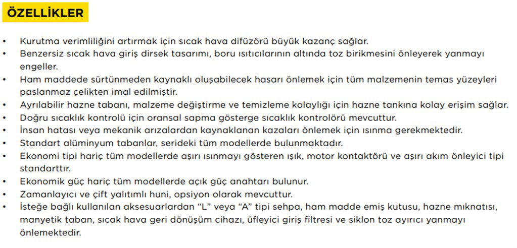 T-MAX 25 Kg Sıcak Havalı Plastik Hammadde Kurutma Cihazı LHD 25-2