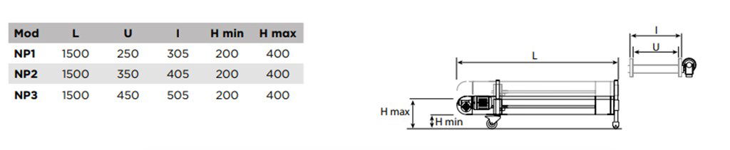 T-MAX NP1 Düz Konveyör-1