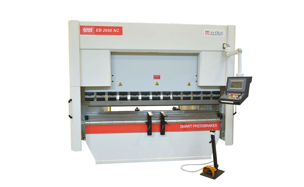 Isıtan (Edge Bender) - EB 2590 NC 3 Eksen NC Kontrollü Hidrolik Abkant Pres 90 Ton 2550mm (+İlave Dayama Ördeği
1 adet)
