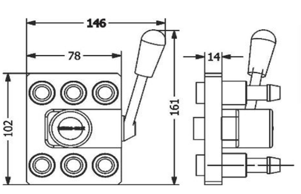 TEKNO-MET 6 LI MULTİ QUICK KAPLİN MM T09.06 HGF 10 TEKNO-MET 6 LI MULTİ QUICK KAPLİN MM T09.06 HGF 10-2