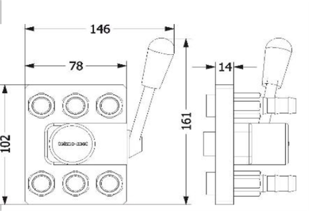 TEKNO-MET 6 LI MULTİ QUICK KAPLİN MM T09.06 FGB 10-1