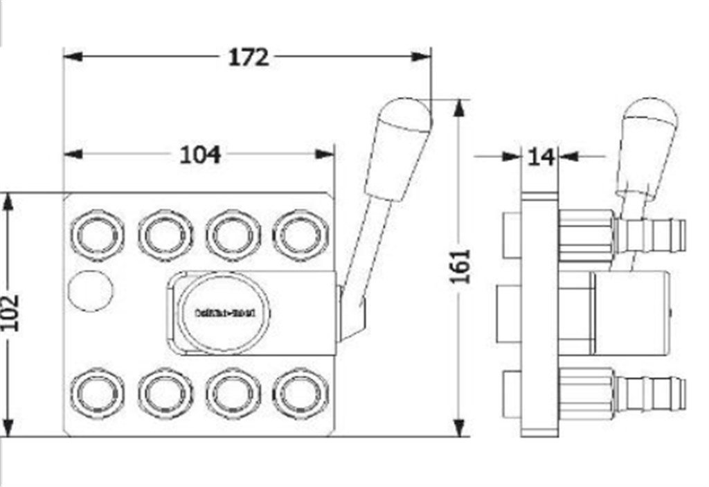 TEKNO-MET 8 Lİ MULTİ QUICK KAPLİN MM T09.08 FGF 13 TEKNO-MET 8 Lİ MULTİ QUICK KAPLİN MM T09.08 FGF 13-2
