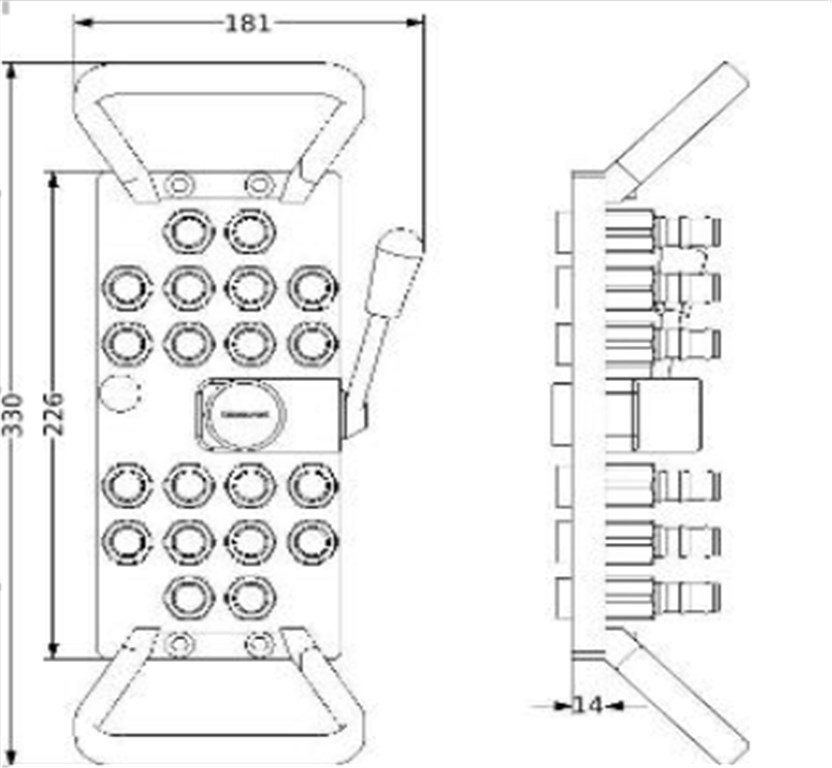 TEKNO-MET 20 Lİ MULTİ QUICK KAPLİN MM T09.20 FGF 10-1