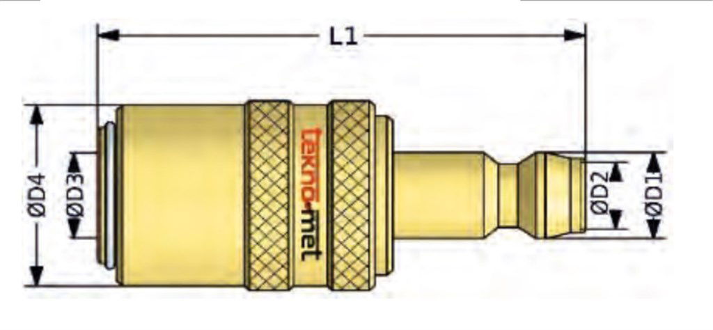 TEKNO-MET CSK T060 AU T060 ENDÜSTRİYEL QUİCK KAPLİN