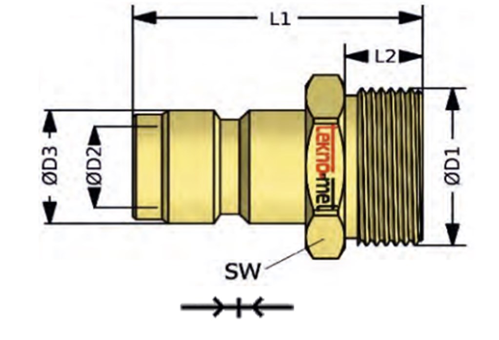 TEKNO-MET T090 EUF M12 ENDÜSTRİYEL QUİCK KAPLİN-1