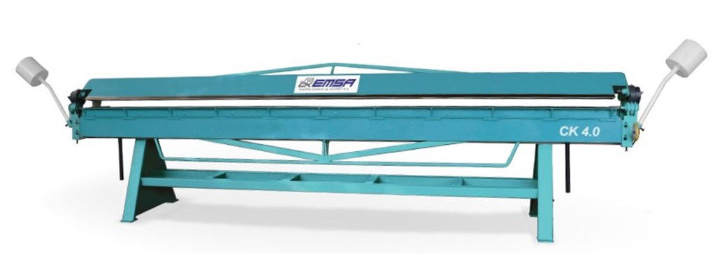 CKEMSA CK 4,0 Yekpare Bıçaklı Havalandırmacı Tip Kollu Caka Makinesi (Kapasite mm 4020x0,8)