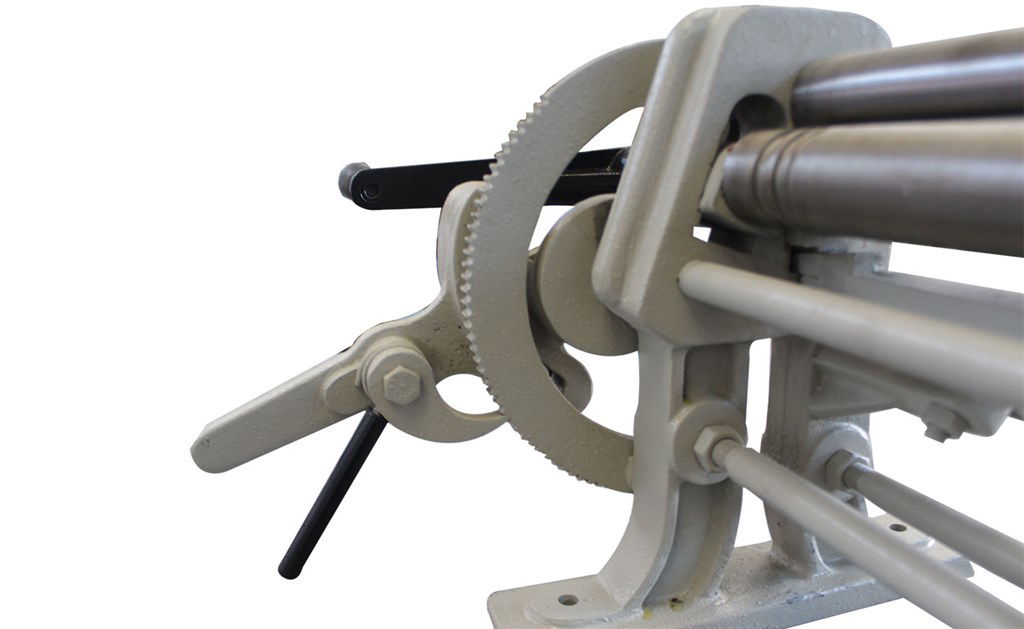 ISITAN-IR 1050x68 Motorlu Ayak Pedallı Tırnalı Tip Ayaklı Silindir Büküm Tezgahı (+İndüskiyonlu Sert Milli) Kapasite 1,5-1