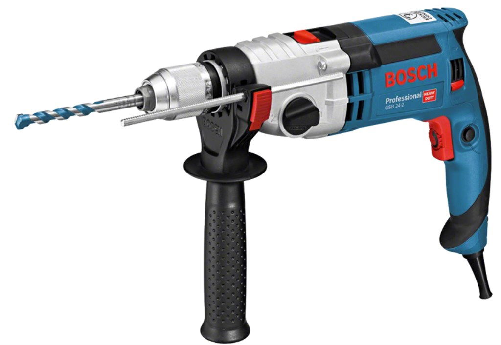 Bosch GSB 24-2 Matkap - 060119C801 - Ahşap Delme Çapı: 40/25mm