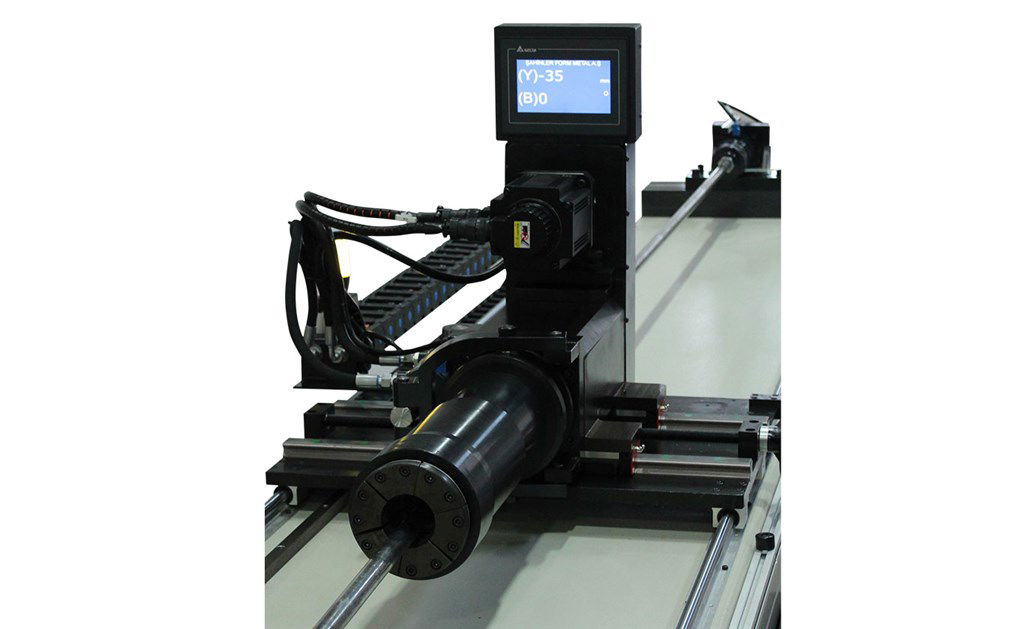 Malafalı Arabalı 3600 mm NC Boru Bükme Makinesi-3