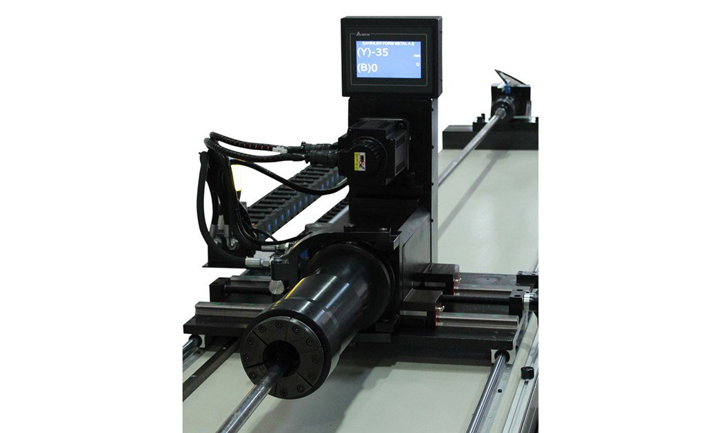 Malafalı Arabalı 4600 mm NC Boru Bükme Makinesi Malafalı Arabalı 4600 mm NC Boru Bükme Makinesi-4