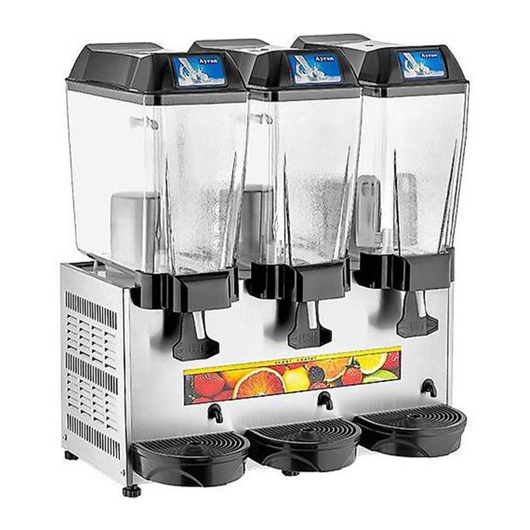 Remta Üçlü Ayran + Ayran + Ayran Soğutucu 3x20 Lt (Gri)
