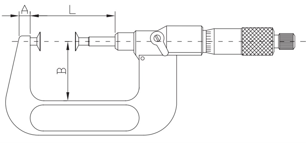 25-50 mm KAPASİTELİ MEKANİK DİŞLİ MİKROMETRESİ-1