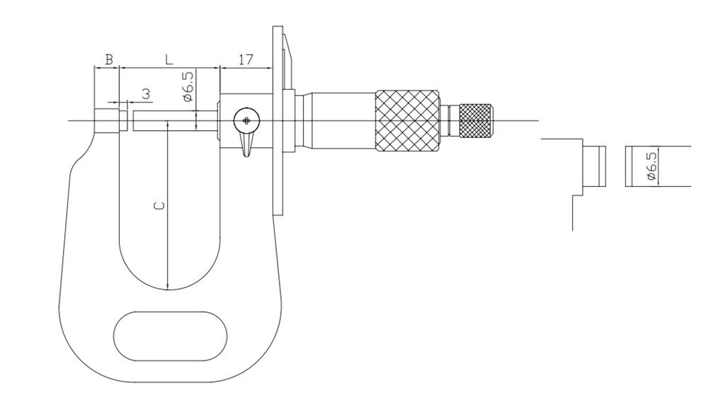 15-25 mm KAPASİTELİ SAC MİKROMETRESİ-2